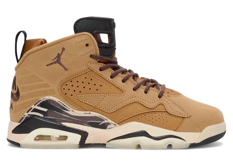 Pre-owned Jordan Mvp Sneakers In Flax/baroque Brown/black In Multi