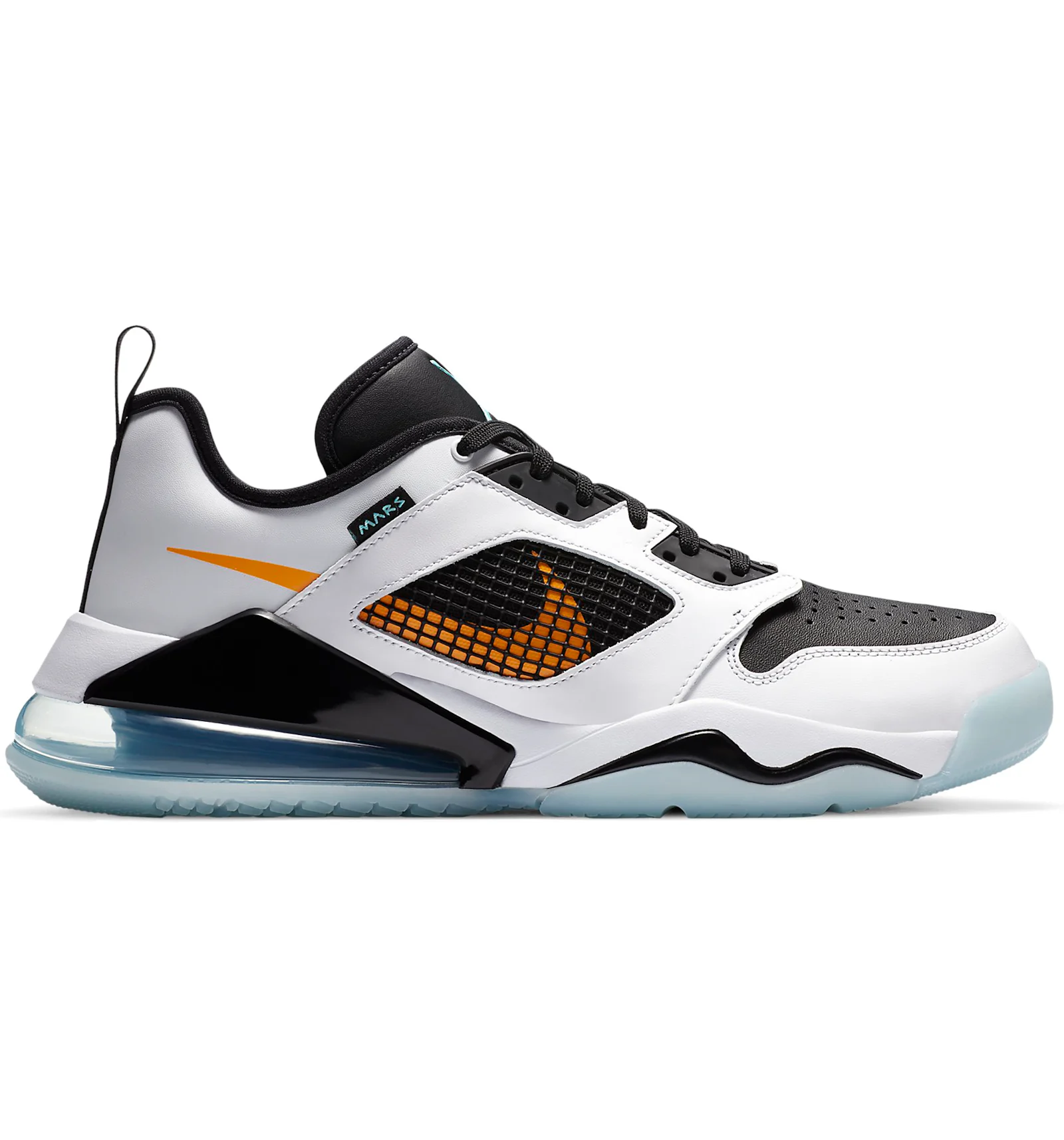 Jordan mars 270 white blue hot sale