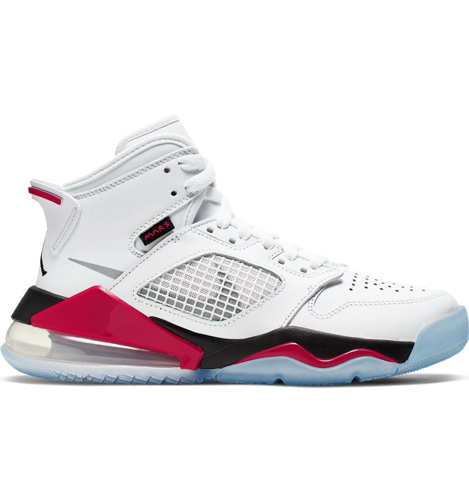 Jordan Mars 270 White Fire Red GS Kids BQ6508 100 US