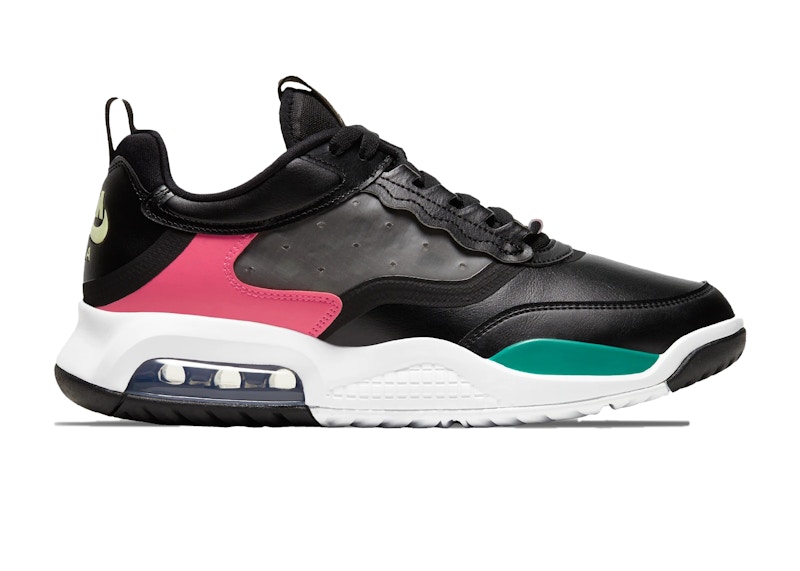 black teal and pink jordans