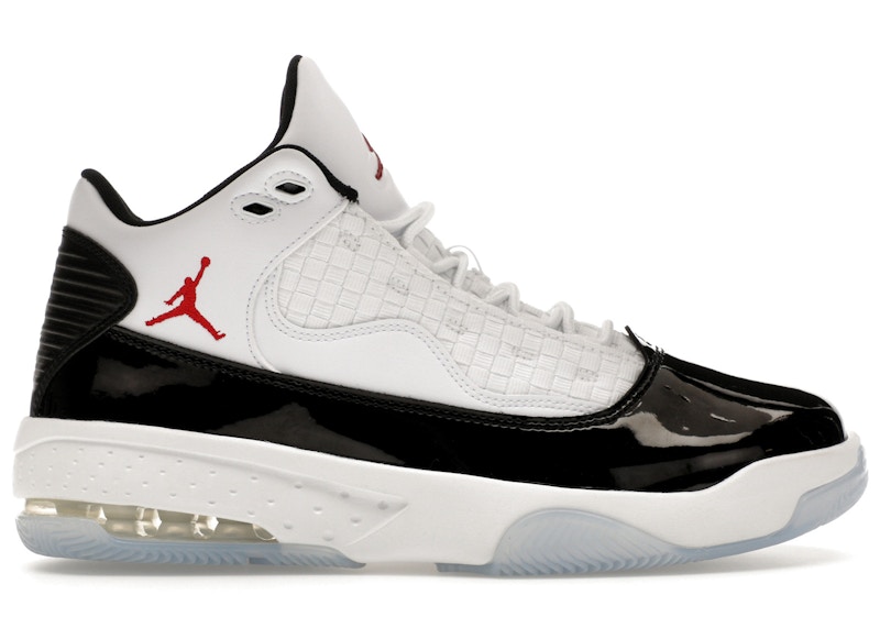 Jordan Max Aura 2 White Black Gym Red メンズ - CK6636-102 - JP