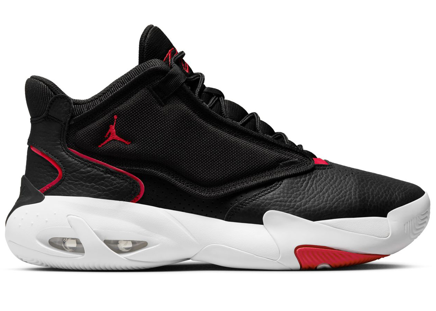 Jordan aura black and on sale red