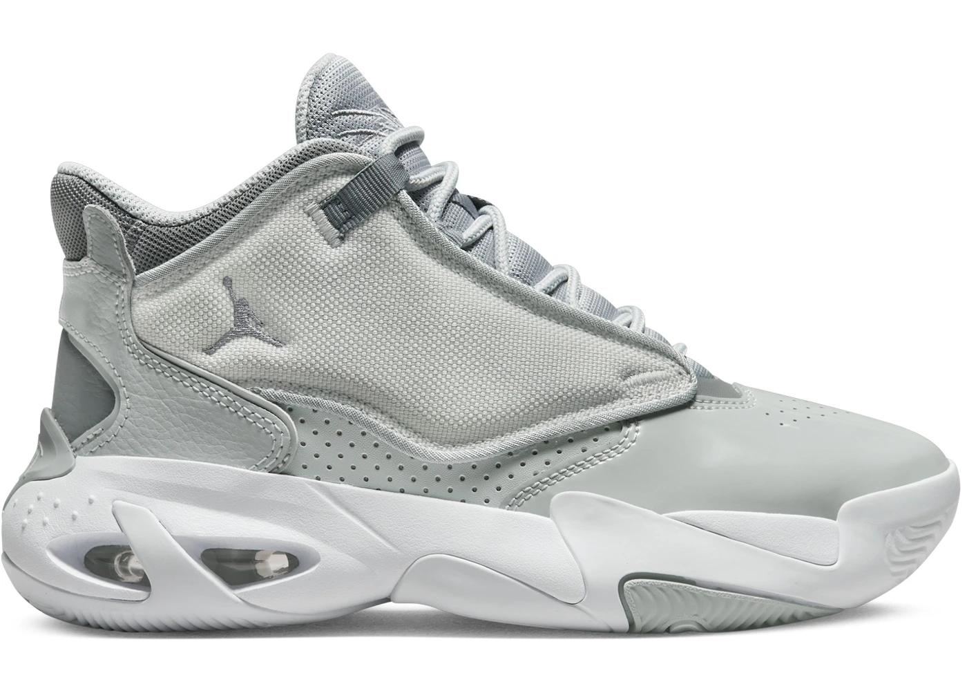 Jordan Max Aura Cool Grey White Black Wolf Grey (GS) DQ8404