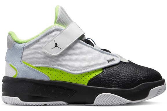 Jordan Max Aura 4 Platinum Tint Volt Blue Tint Black (PS)