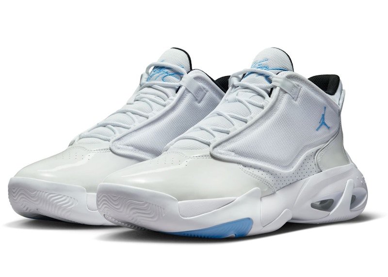 Jordan Max Aura 4 White University Blue Men s DN3687 100 US