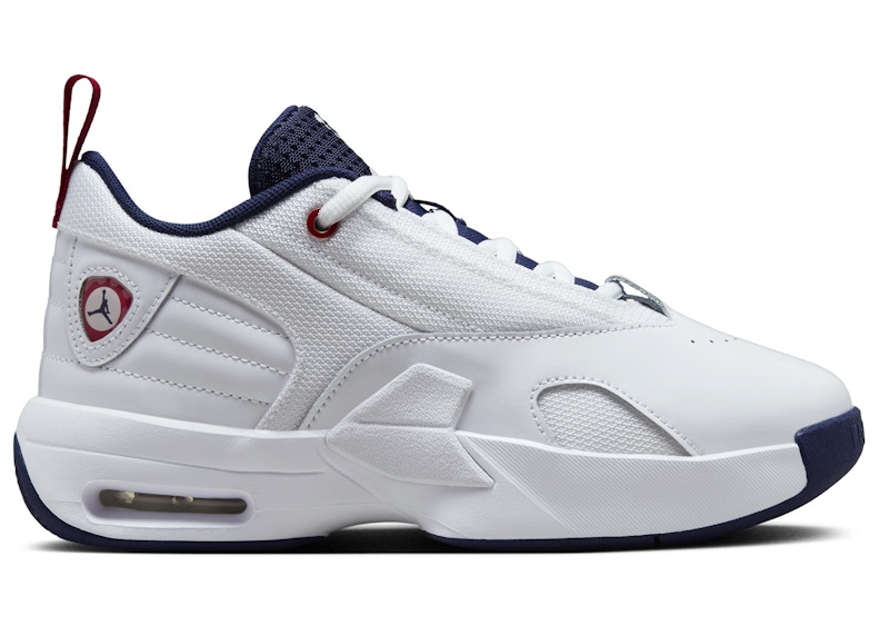 Jordan Max Aura 6 White Varsity Red Midnight Navy (GS Jordan Max Aura 6 White Varsity Red Midnight Navy (GS