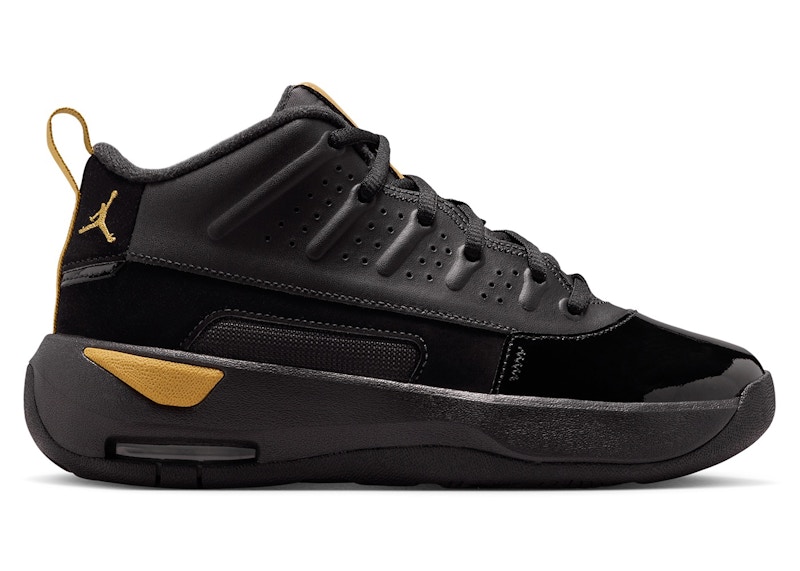 Jordan Max Aura 7 Black Metallic Gold (GS) - HQ2089-007 - US