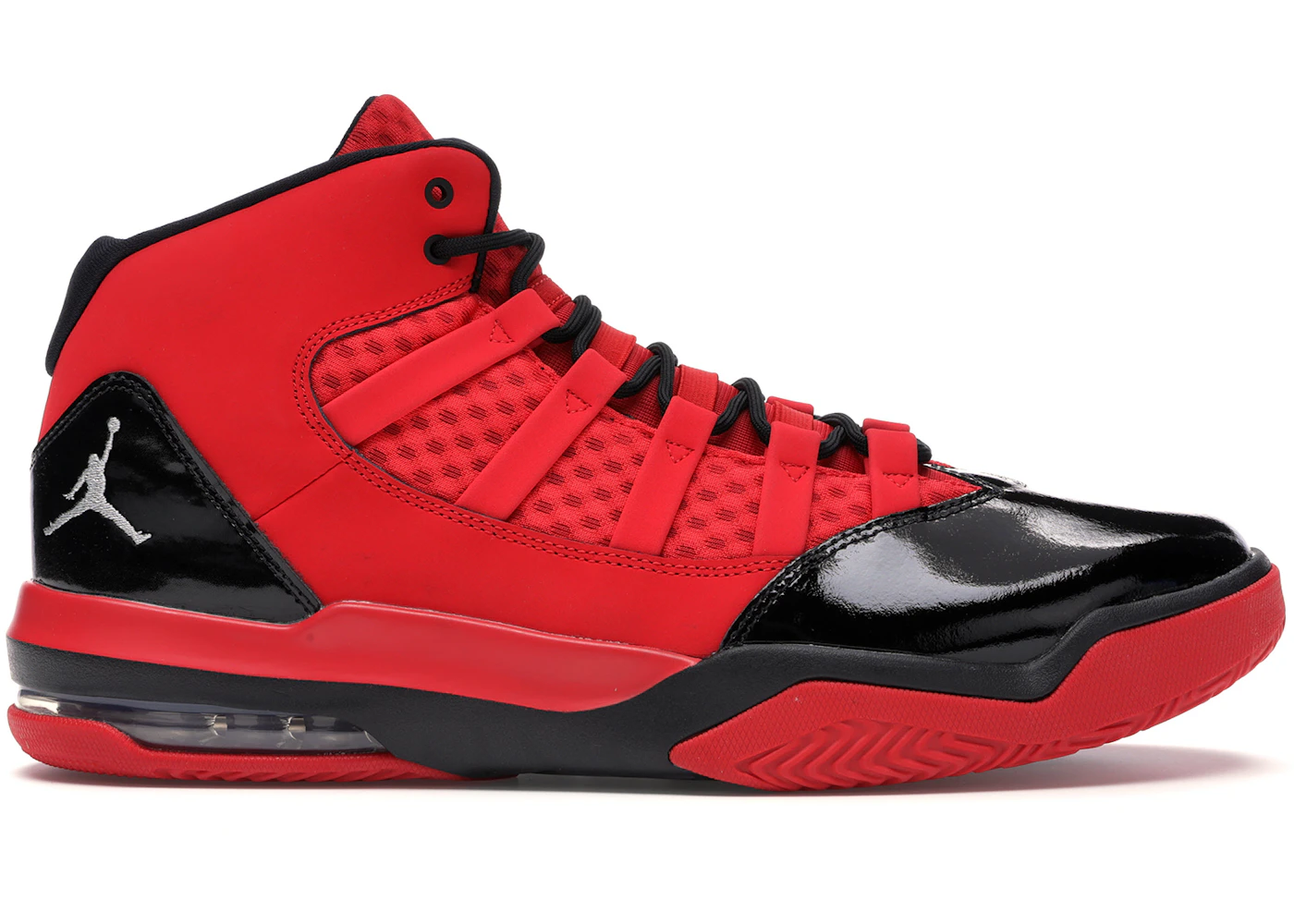white and red jordan aura