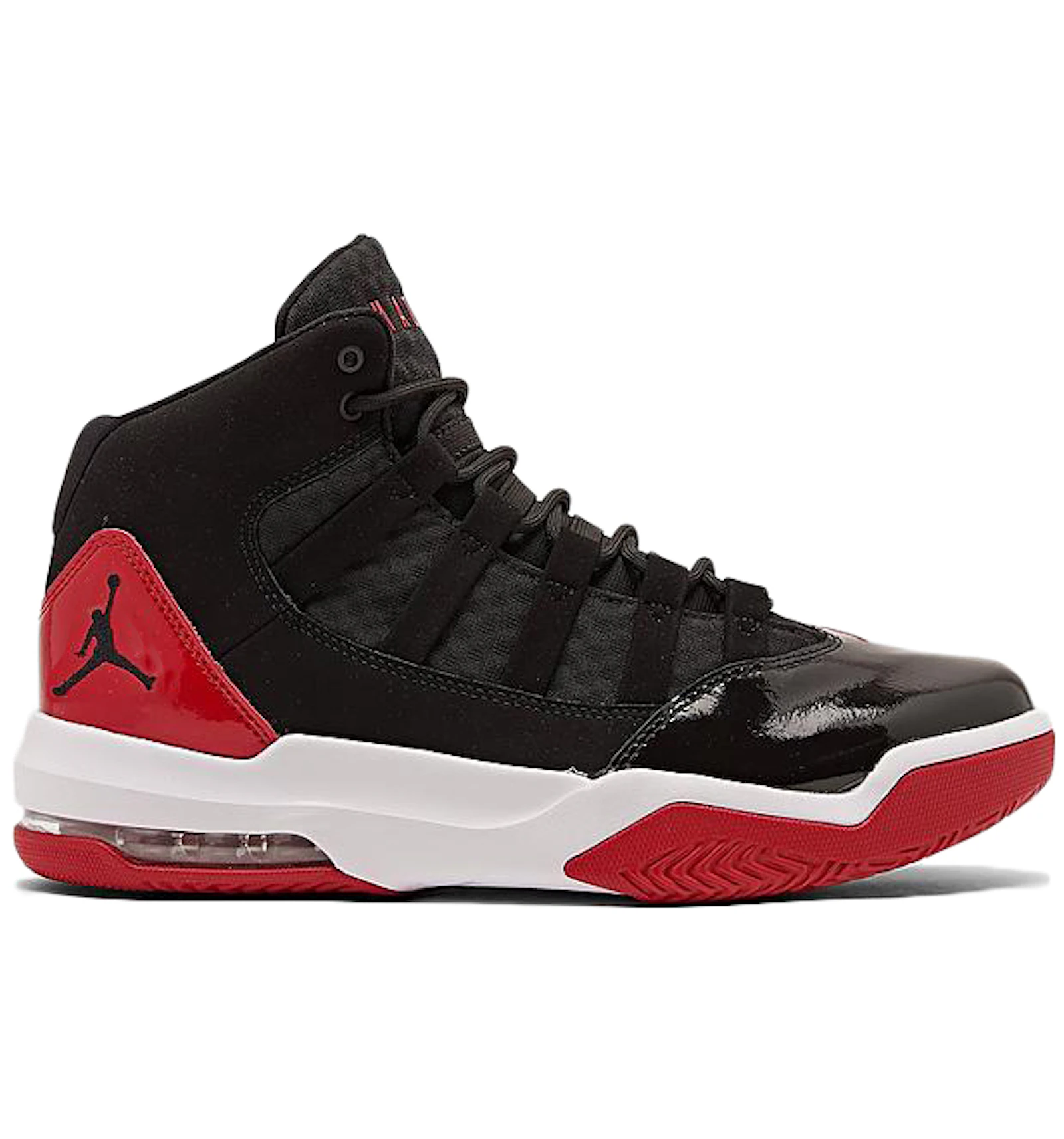 white and red jordan aura