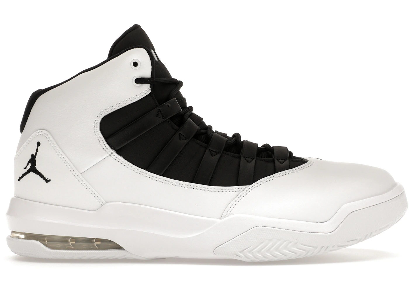 Jordan Max Aura White Black Men's - AQ9084-100 - US