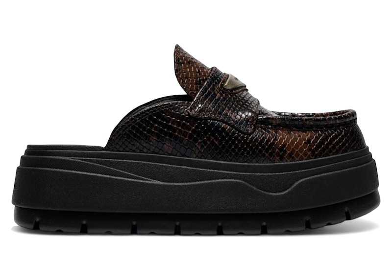 Pre-owned Jordan Mule Croc (women's) Sneakers In Velvet Brown