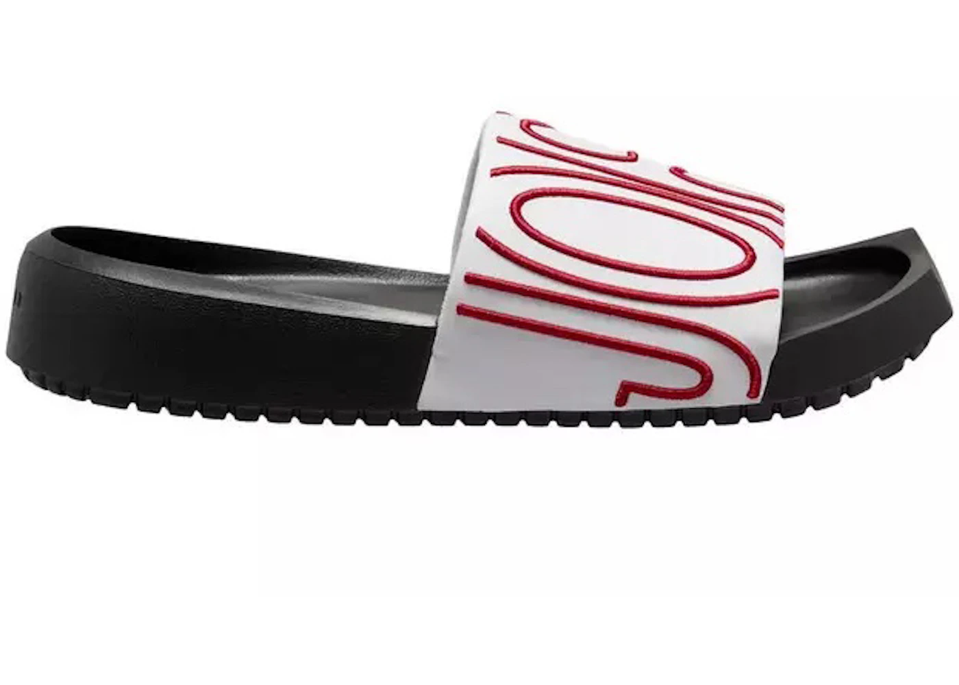 Jordan Nola Slide White Gym Red (Women's) - CZ8027-160 - US