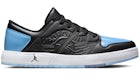 Jordan Nu Retro 1 Low Black White Football Grey University Blue