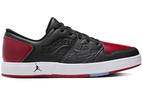 Bred Air Jordan Low Red Black White Jordan Nu Retro Low Black