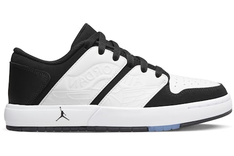 Black And Jordan Air Bajo Bg Jordan Nu Retro Bajo Blanco/Negro
