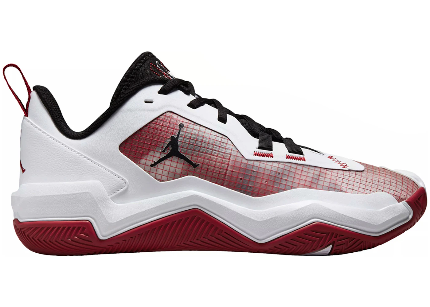 Jordan One Take White Team Crimson Men's DZ3338-100 DZ3339