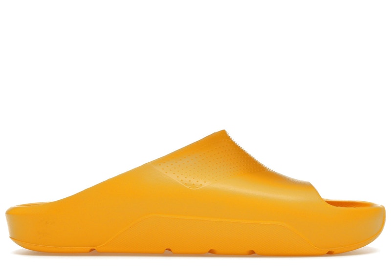 Yellow store jordan slides