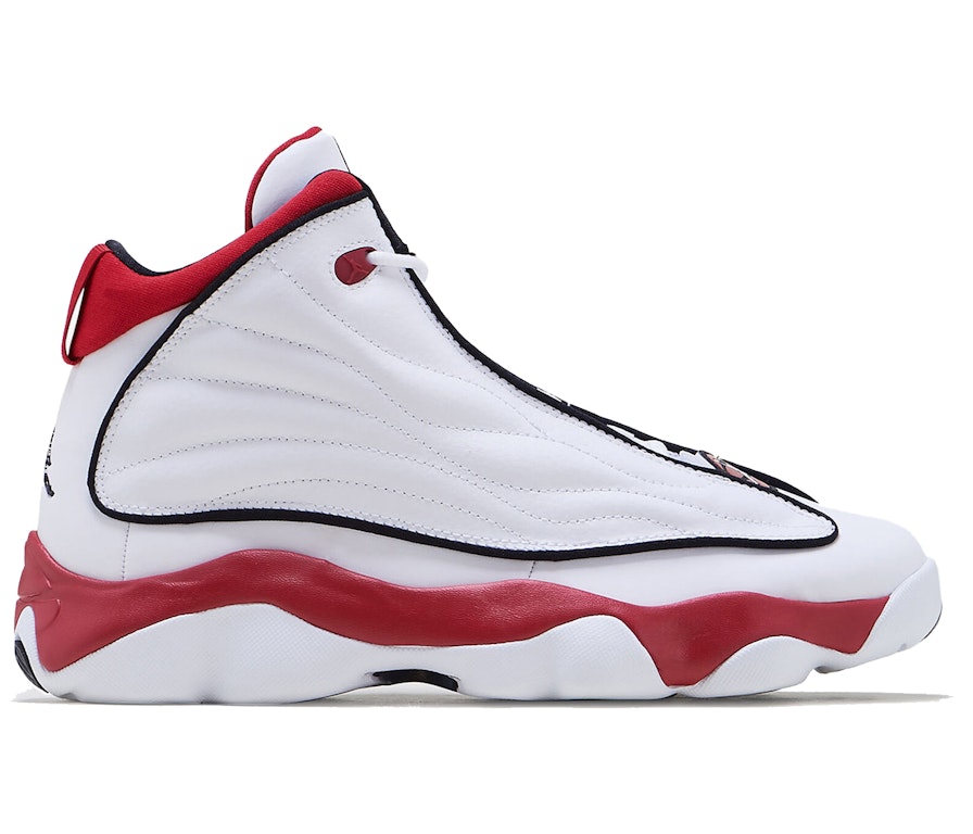 Pre-owned Jordan Pro Strong Chicago (gs) In White/black/gym Red
