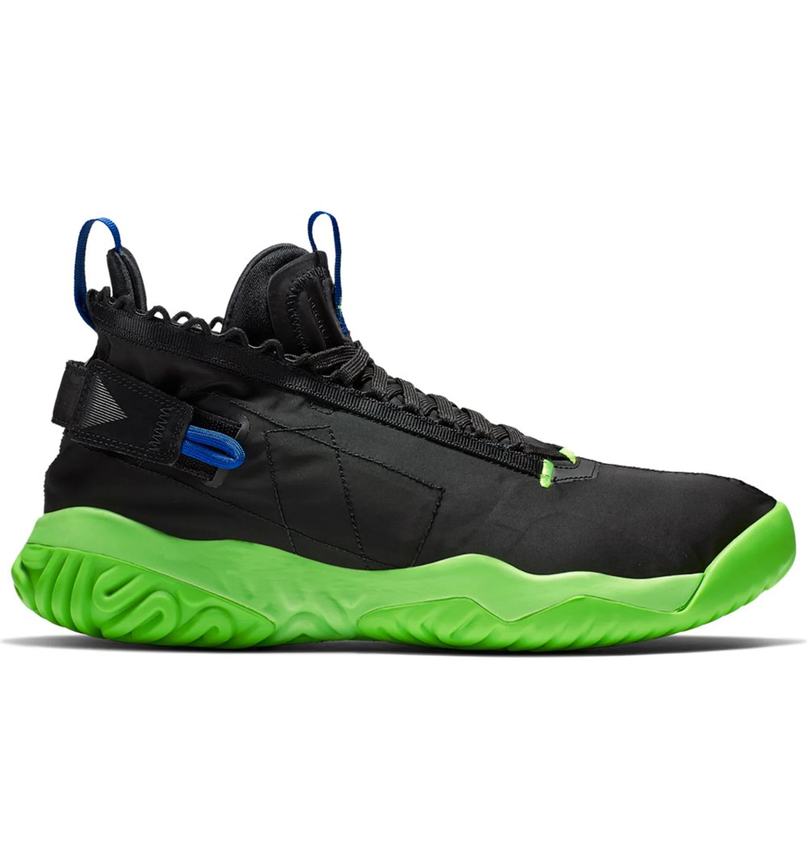 Electric deals blue jordans