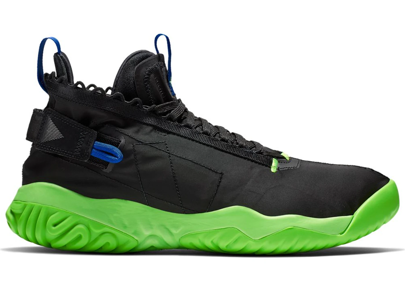 Jordan Proto React Black Racer Blue Electric Green
