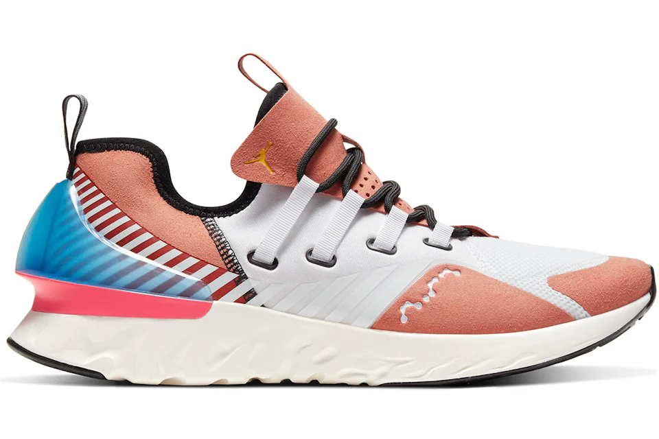 Jordan React Havoc SE JSP White Metallic Gold Terra Blush Blue Men's - CK2772-101 - US