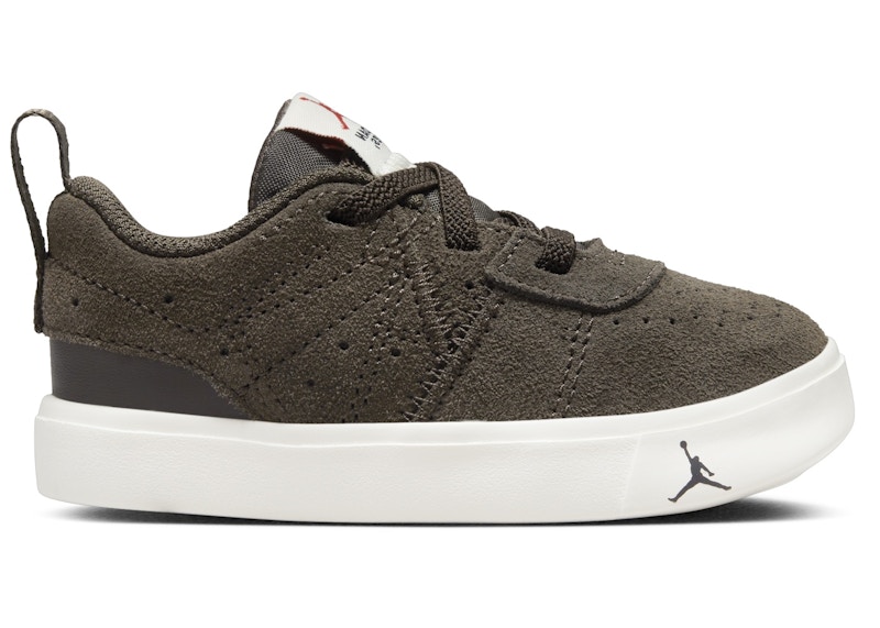 Pre-owned Jordan Series Es Alt Sail Sneakers In Dark Chocolate/university Red/white In Multi