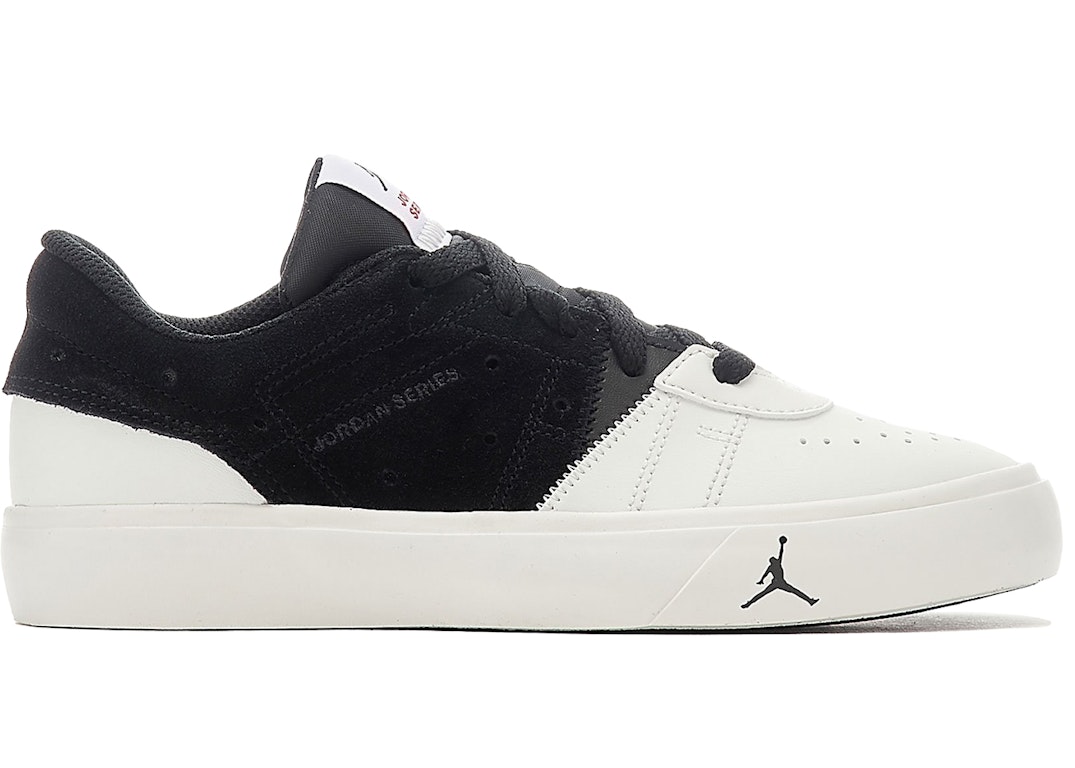 Pre-owned Jordan Series Es Black White (gs) In Black/white/summit White