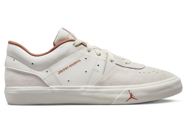 Pre-owned Jordan Men's Series Es Sneakers In Sail/coconut Milk/rust Oxide
