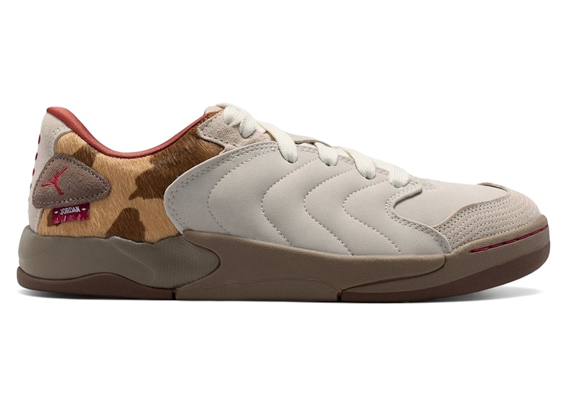 Men's Jordan Session Year of the Horse Sneakers in Cream Ii/Mink Brown