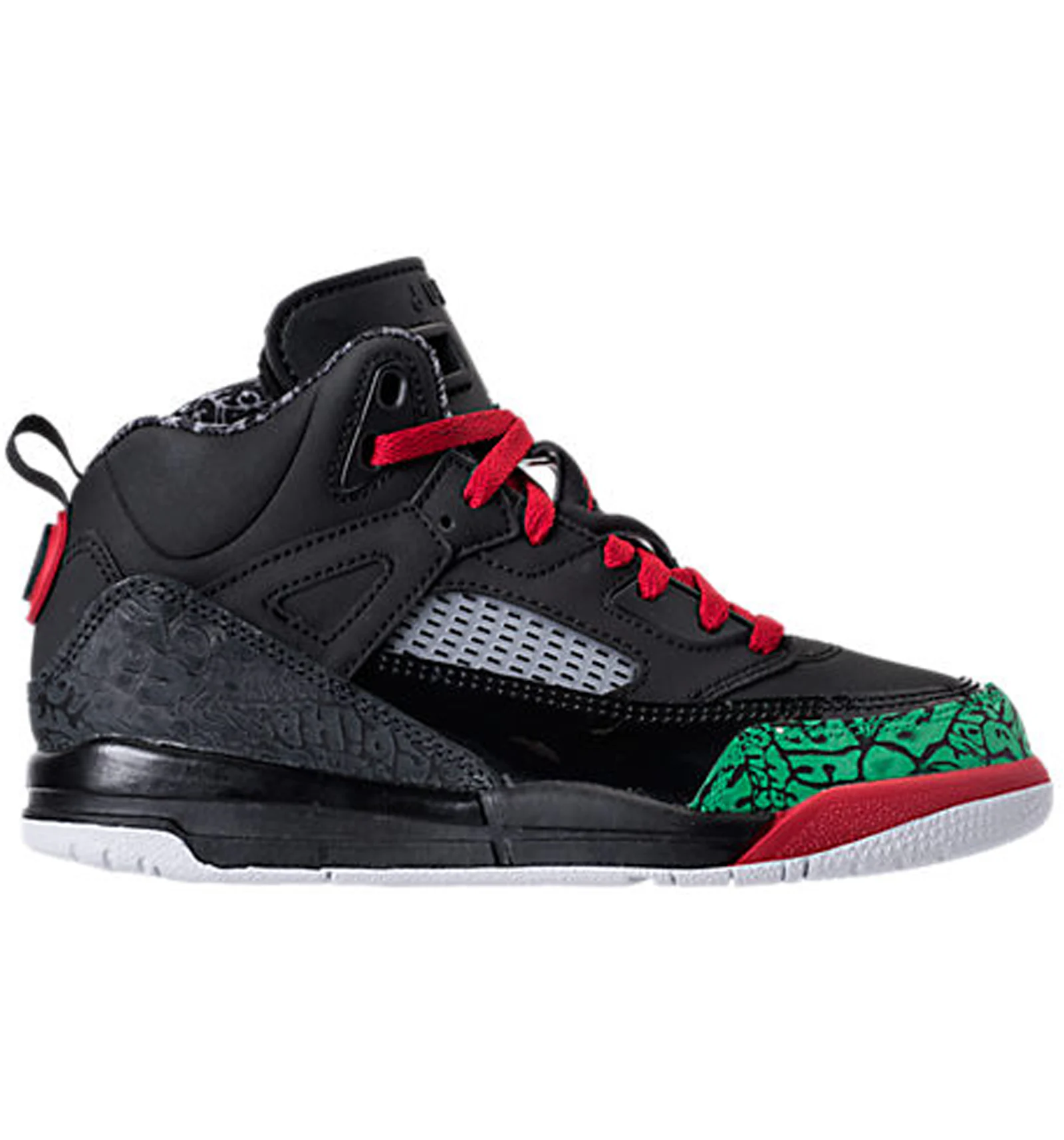 Jordan spizike black hot sale red