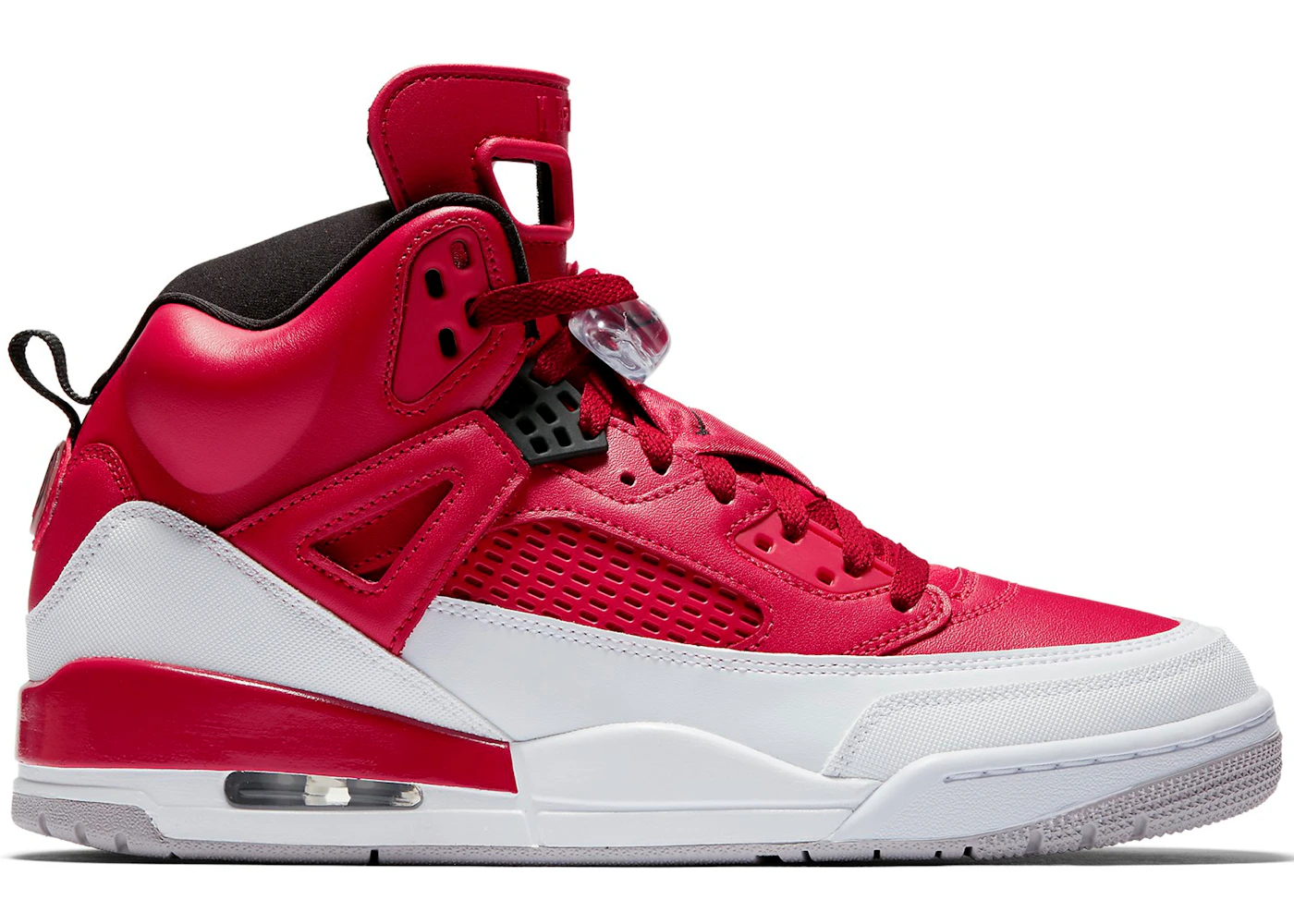 White jordan spizike best sale