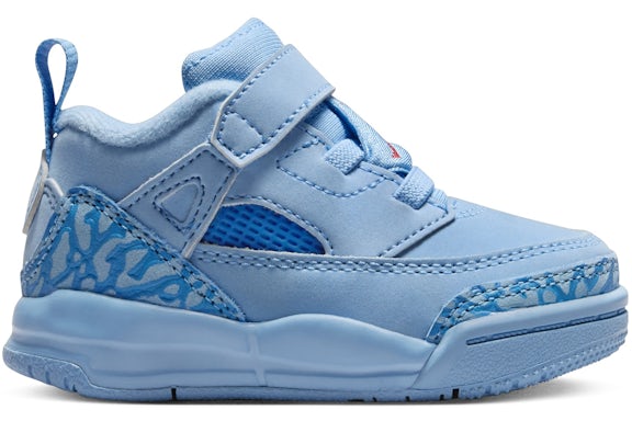 Jordan Spizike Fútbol Bajo Universidad Azul Rojo Fuente Azul (para niños)