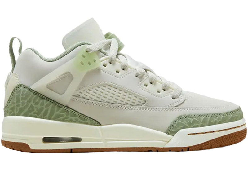 Pre-owned Jordan Spizike Low Sneakers In Melon Tint/coconut Milk/light British Tan