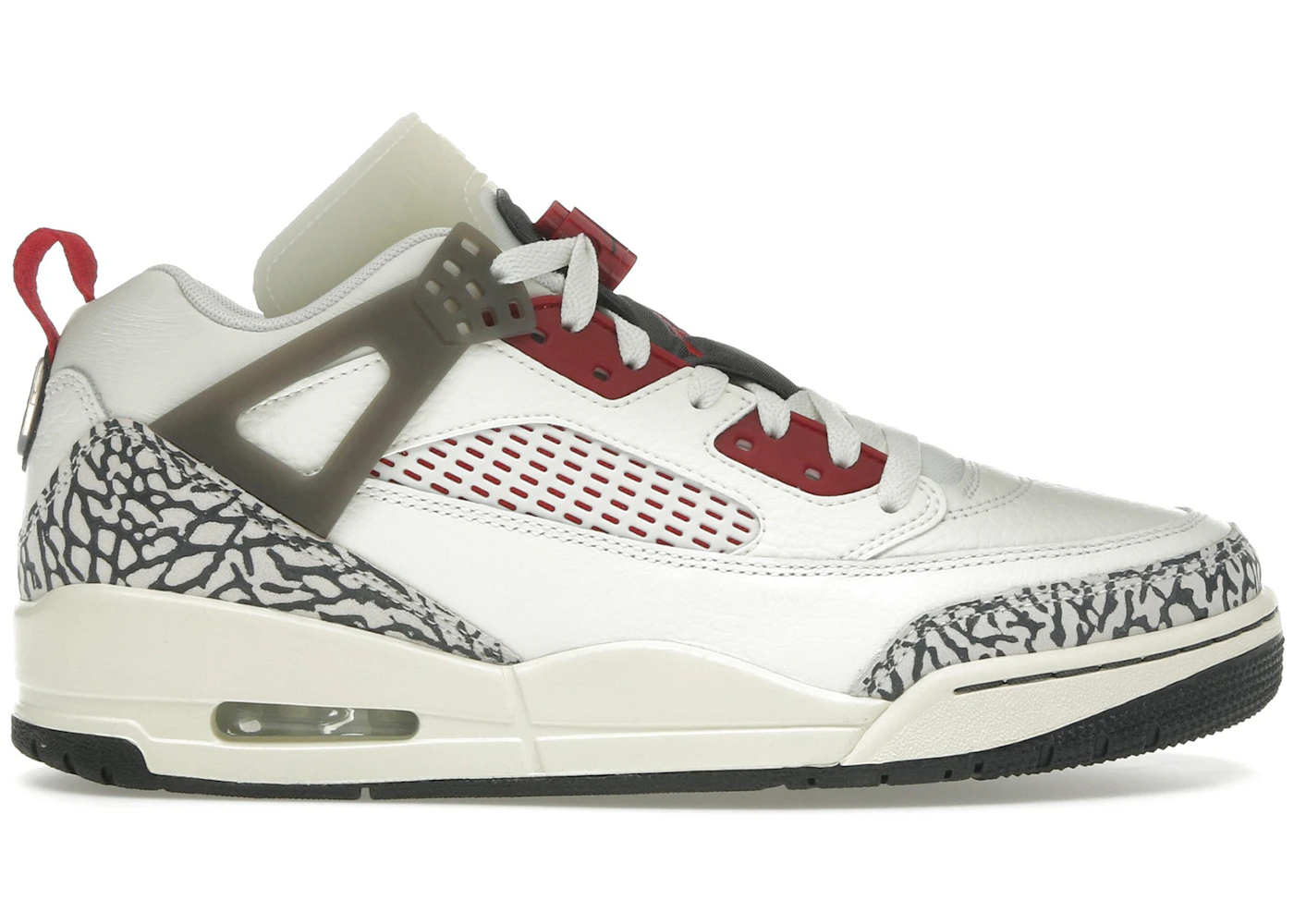 Jordan Spizike Low Sail Anthracite Coconut Milk Varsity Red Men's