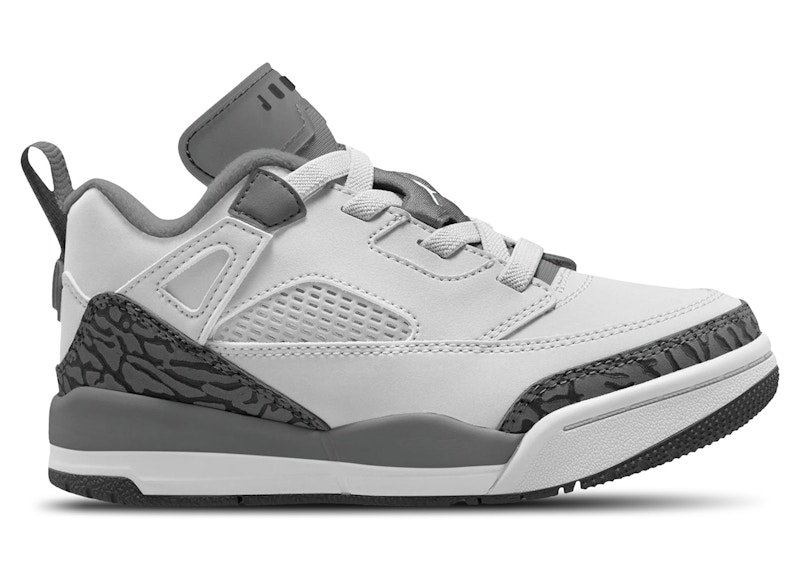 Jordan Spizike Low White Anthracite Wolf Grey Cool Grey (PS