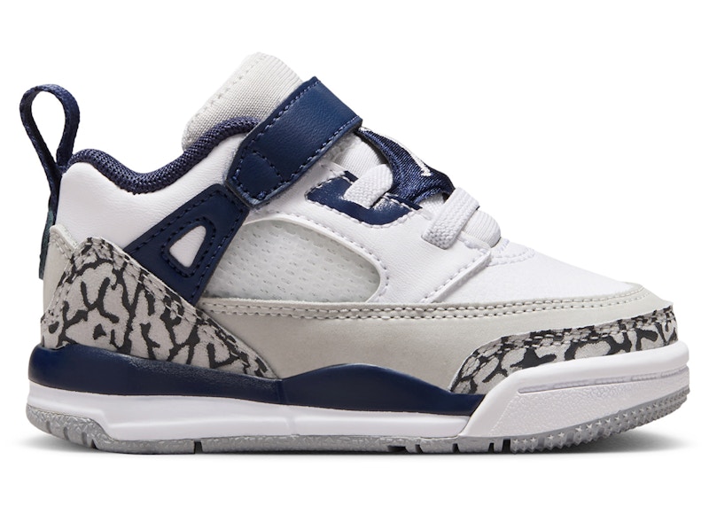 jordan spizike white and blue