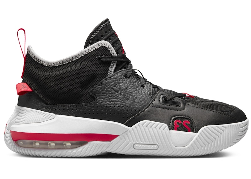 Jordan Stay Loyal 2 Black University Red Wolf Grey White