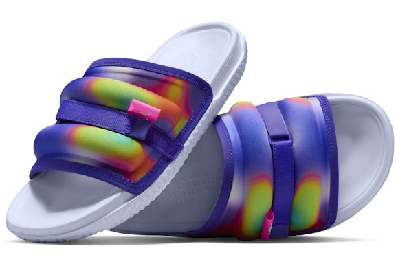 Jordan Super Play Dongdan Indigoblau Burst Palest Violett Hyper Rosa Grün Glow