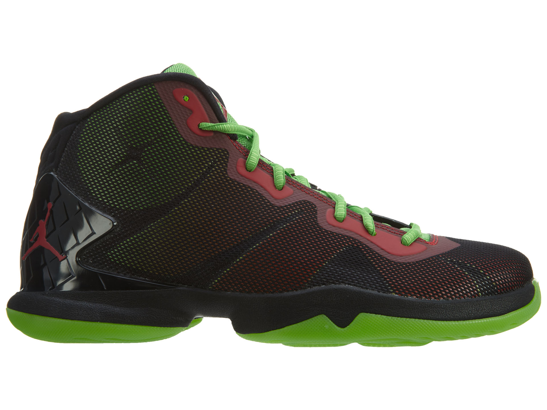 Jordan Super.Fly 4 Black/Gym Red-Green Pls-Infrared 23 Men's