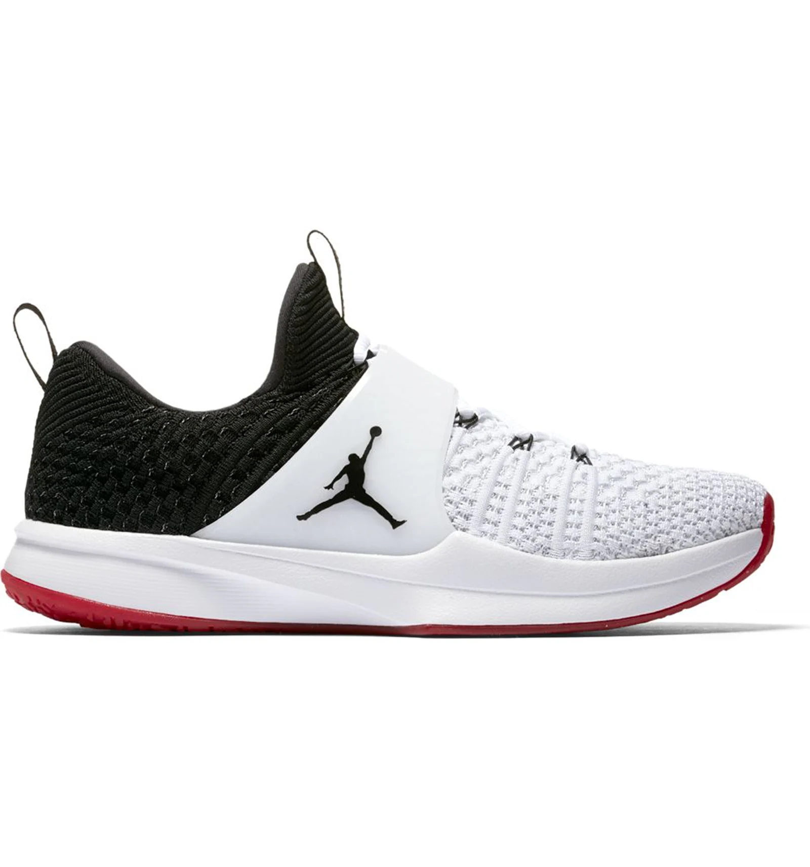 Jordan Trainer 2 Flyknit White Black Red