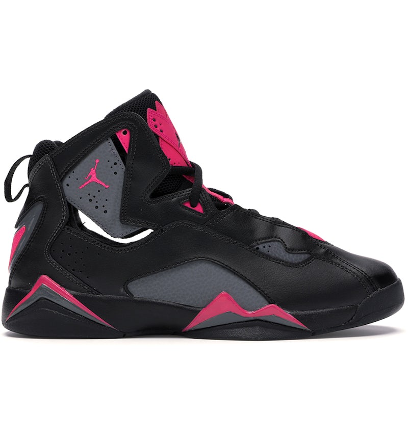 Jordan True Flight Nero Grigio Scuro Rosa Mortale (GS) 342774