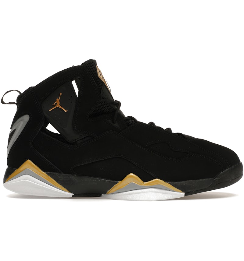 Jordan True Flight Black Metallic Gold Men's 342964-070 US