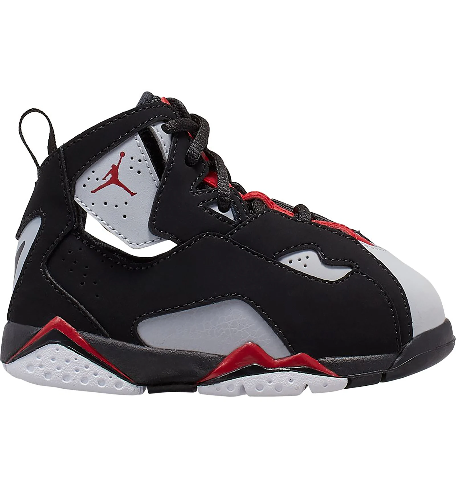 Jordan True Flight Black Varsity Red Wolf Grey TD 1 4 a os