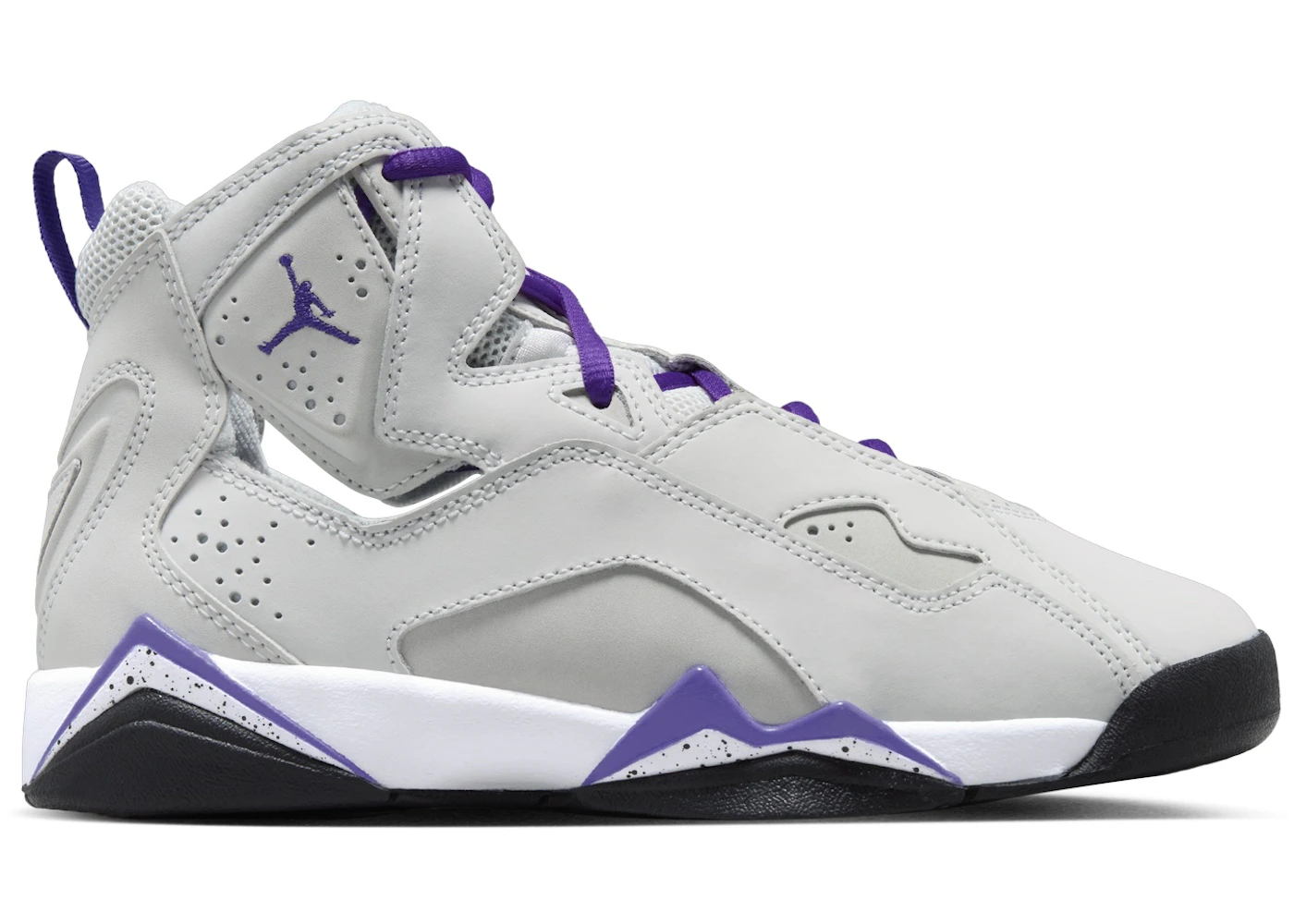 Jordan True Flight Light Base Grey White Black Purple Venom (GS