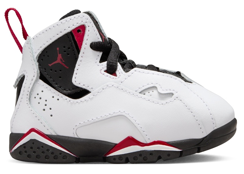 Pre-owned Jordan True Flight Sneakers In White/black/varsity Red