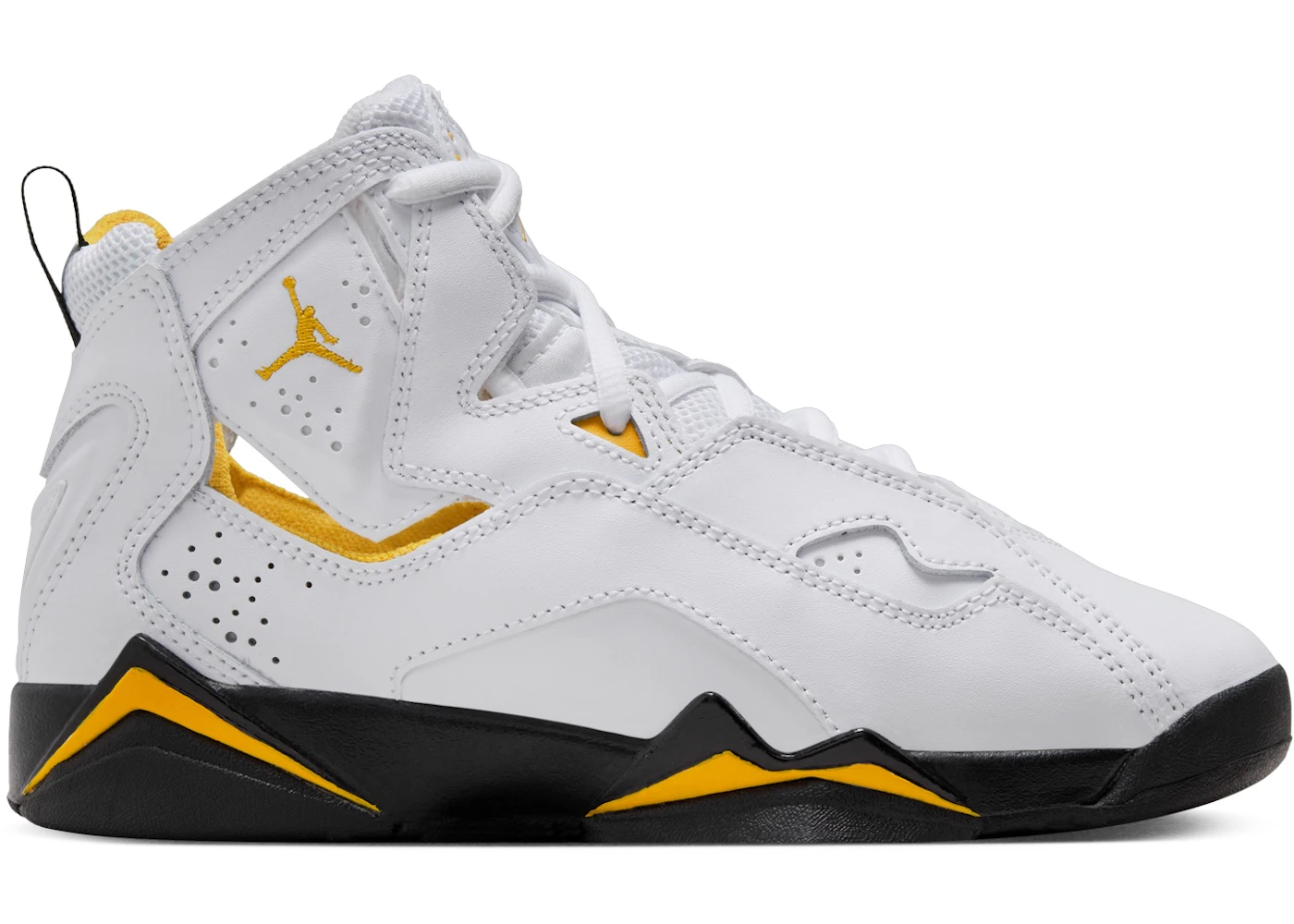 Jordan True Flight White Yellow Ochre Black (GS) 343795-107 US