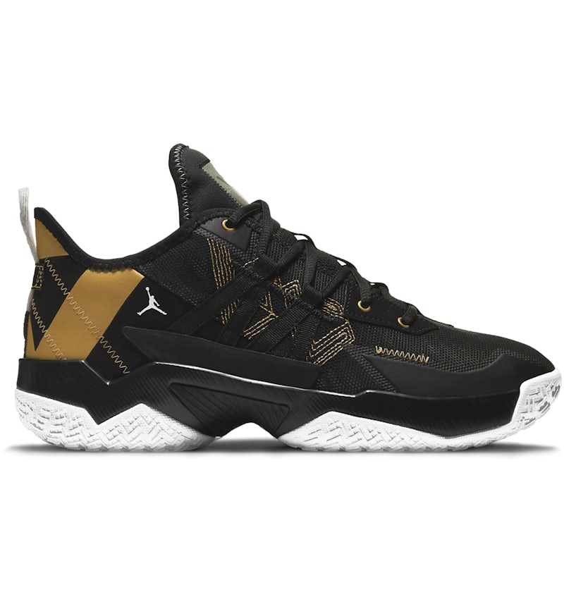 Jordan Westbrook One Take II Black Metallic Gold Men's CW2457