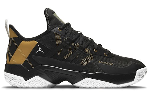 Jordan Westbrook One Take II Black Metallic Gold Men's CW2457