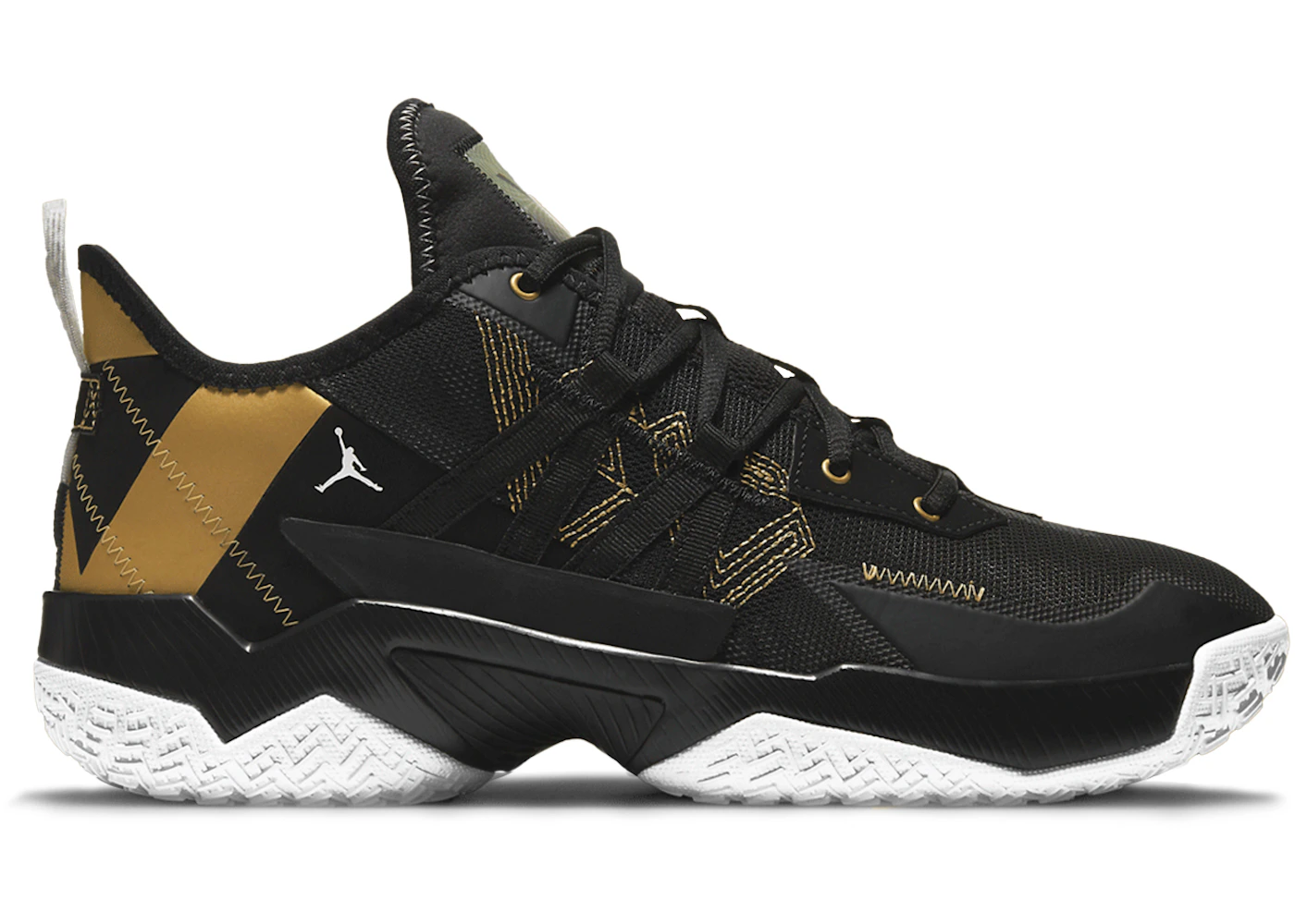 Jordan Westbrook One Take II Black Metallic Gold Men's CW2457