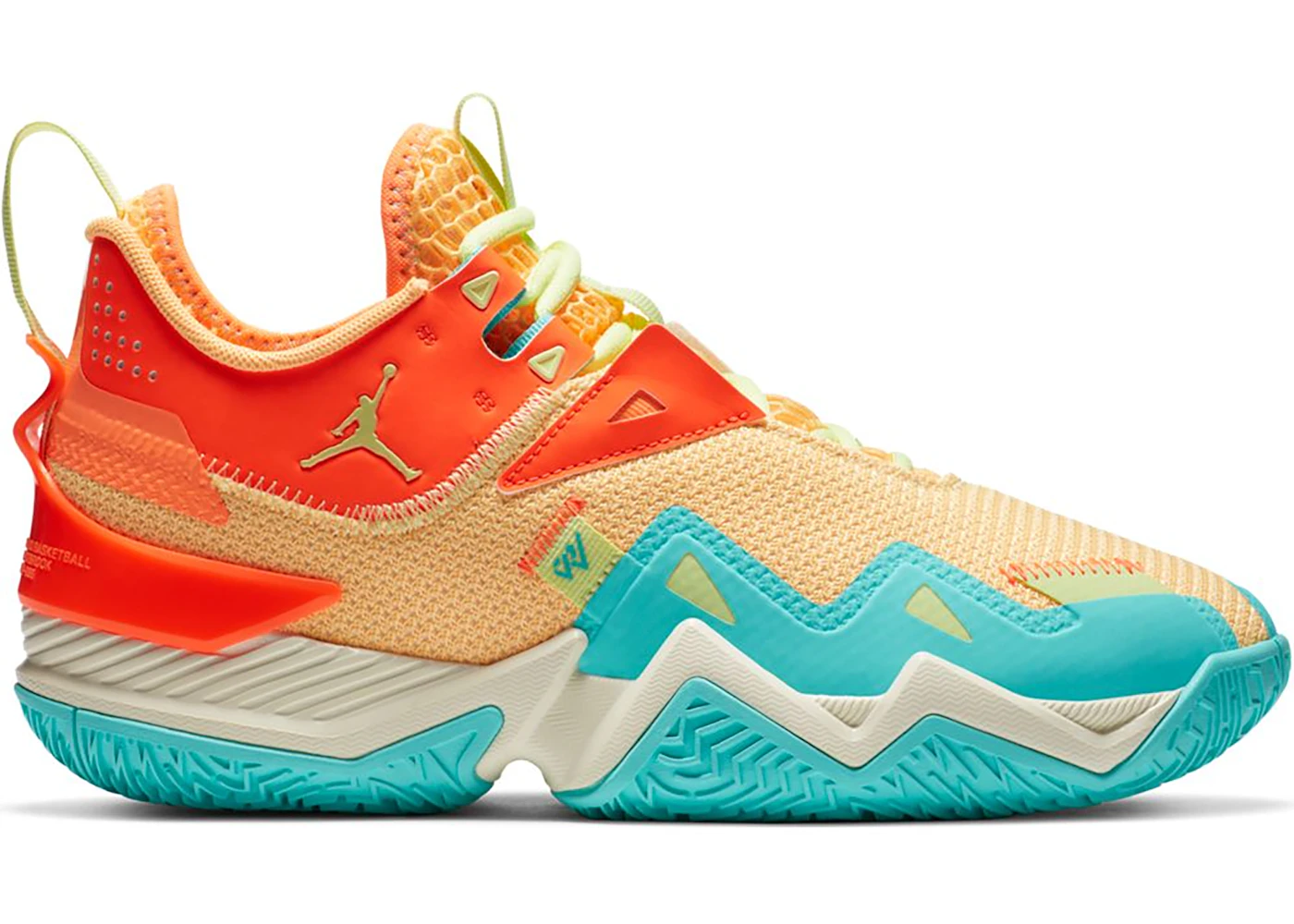 Orange top westbrook shoes